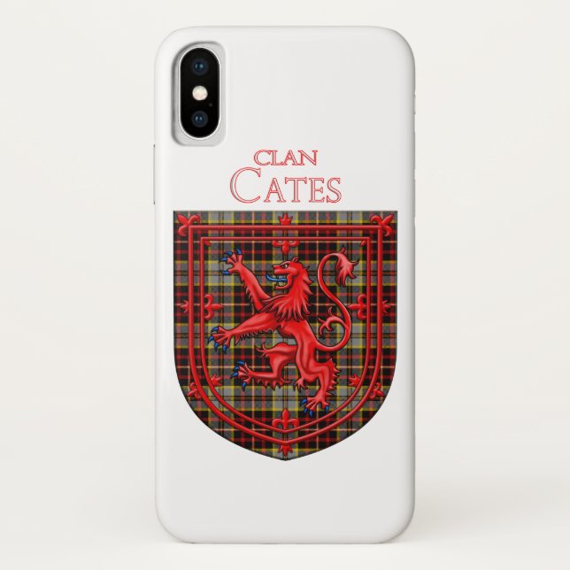 Funda De Case-Mate Para iPhone Cates Vestir Tartan Scottish Plaid (Reverso)