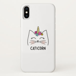 Funda Para iPhone X Caticorn