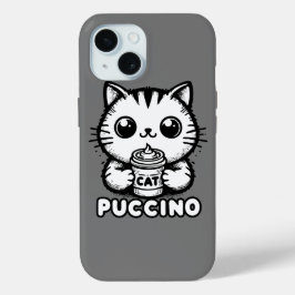 Funda Para iPhone 15 Catpuccino 1