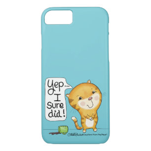 Funda Para iPhone 8/7 Cattitude- Cat derrama café