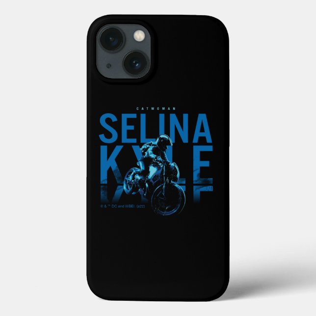 Funda De Case-Mate Para iPhone Catwoman Selina Kyle Motorcycle (Reverso)