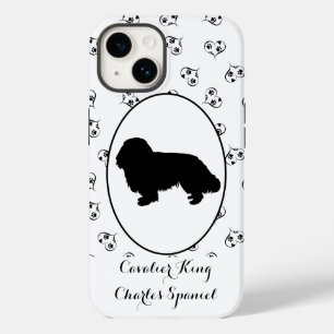 Funda Para iPhone 14 De Case-Mate Cavalier King Charles Spaniel Silhouette