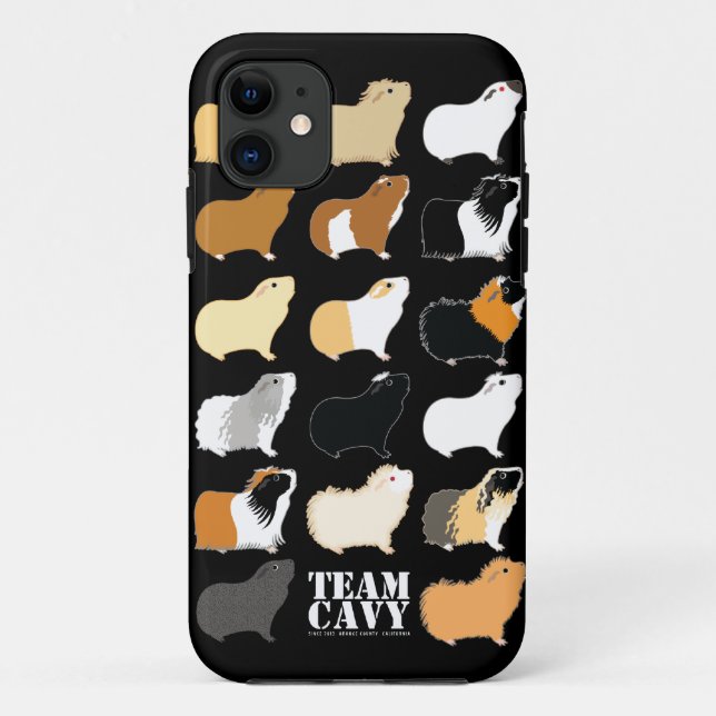 FUNDA DE Case-Mate PARA iPhone CAVY DEL EQUIPO (Reverso)