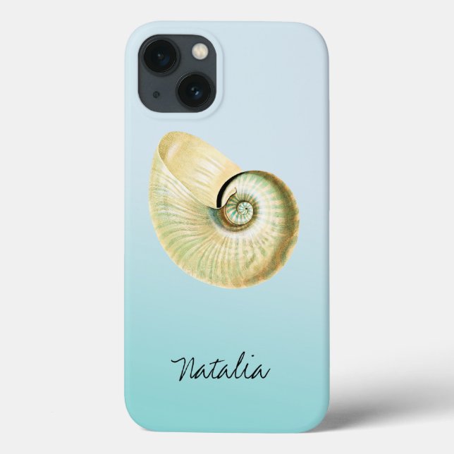 Funda De Case-Mate Para iPhone Caza de Nautilus (Reverso)