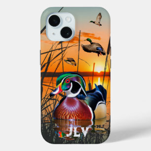Funda Para iPhone 15 Caza personalizada de pato