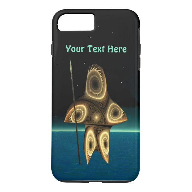 Funda De Case-Mate Para iPhone Cazador inuit fractal (Reverso)