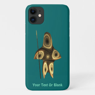 Funda Para iPhone 11 Cazador inuit fractal