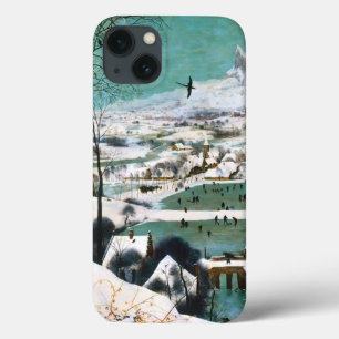 Funda Para iPhone 13 Cazadores en el paisaje de la nieve Pieter Bruegel