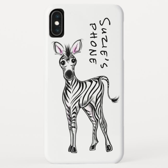 Funda De Case-Mate Para iPhone Cebra (Reverso)