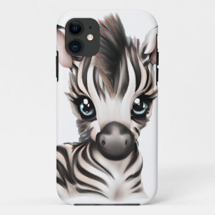 Funda Para iPhone 11 Cebra Bebé Adorable