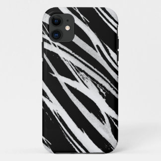 Funda Para iPhone 11 cebra blanca