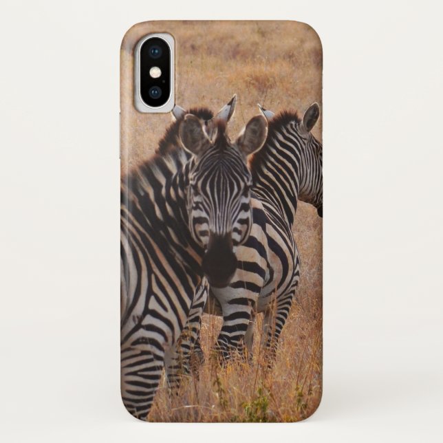 Funda De Case-Mate Para iPhone Cebra en Kenia (Reverso)