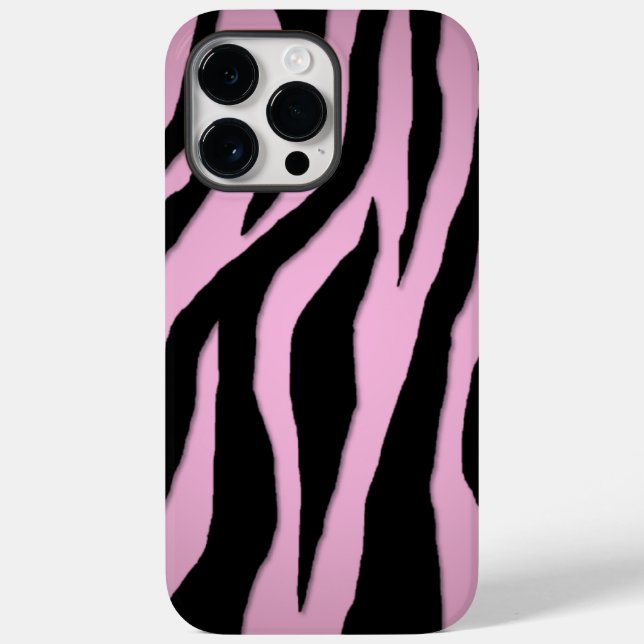 Funda De Case-Mate Para iPhone Cebra Pop 3D (Reverso )