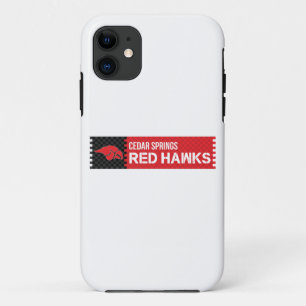 Funda Para iPhone 11 Cedar Springs Red Hawks