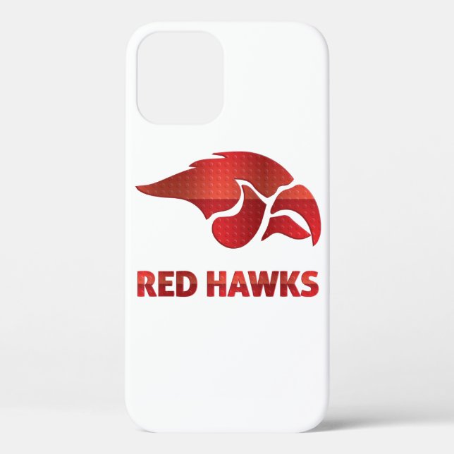 Funda De Case-Mate Para iPhone Cedar Springs Red Hawks #5 (Reverso )