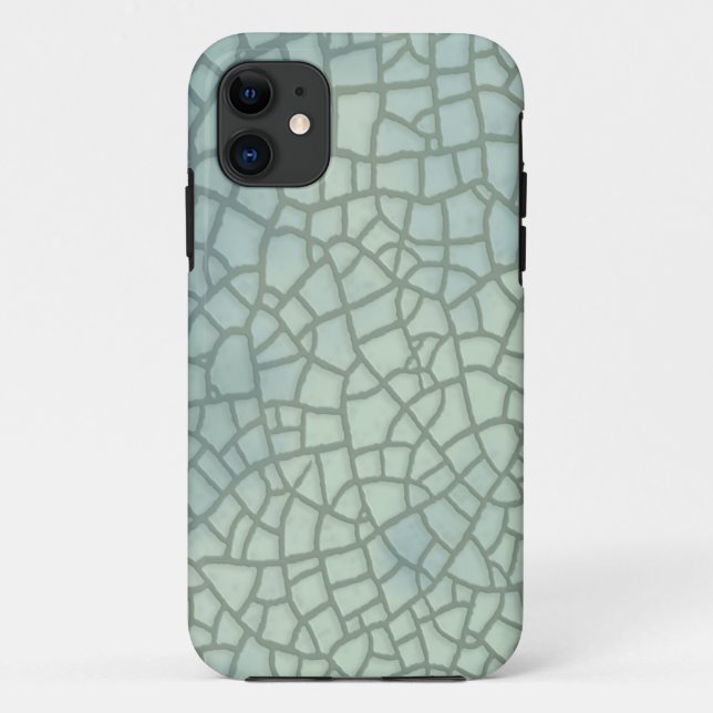Funda De Case-Mate Para iPhone Celadon Crackle Glaze (Reverso)