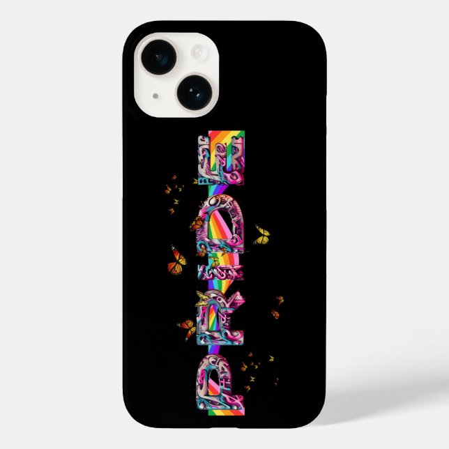 Funda De Case-Mate Para iPhone Celebra el estuche Pride iPhone / iPad (Reverso )