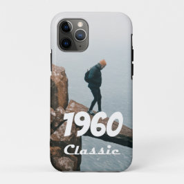 Funda Para iPhone 11 Pro Celebración del 60 cumpleaños clásico de 1960