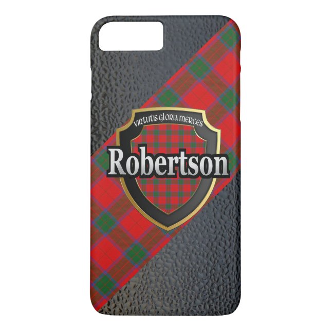 Funda De Case-Mate Para iPhone Celebración del escocés de Robertson del clan (Reverso)