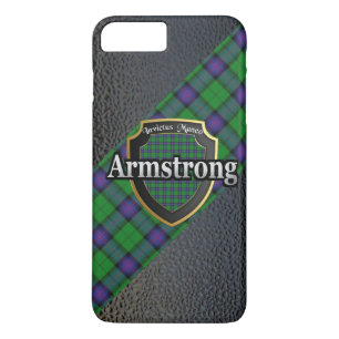 Funda Para iPhone 8 Plus/7 Plus Celebración escocesa de Clan Armstrong