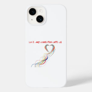 Funda Para iPhone 14 De Case-Mate Celebrar el amor y el diseño de la conexión