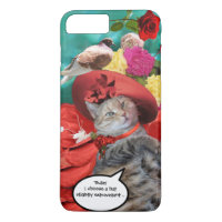 CELEBRITY CAT PRINCESS TATUS, GORRA ROJO CON PIGEO