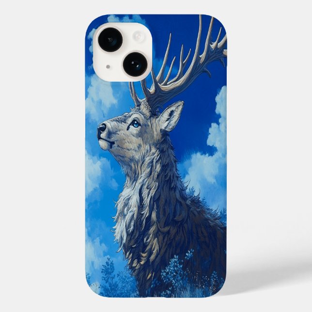 Funda De Case-Mate Para iPhone 🦌 Celestial Deer (Reverso )