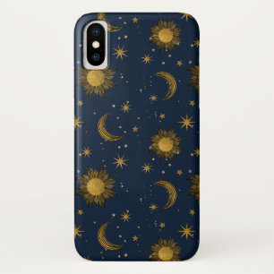 Funda Para iPhone X Celestial dorado