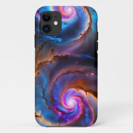 Funda Para iPhone 11 "Celestio" - Nebulosa y galaxias