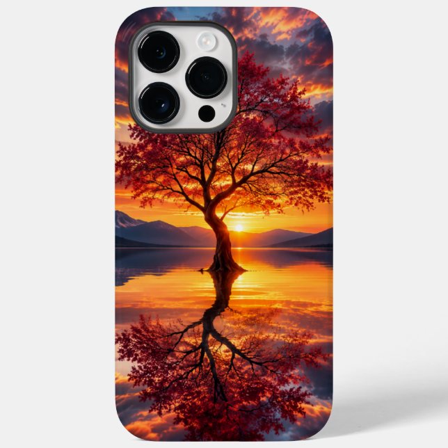 Funda De Case-Mate Para iPhone Cell Phone Case Sunset (Reverso )