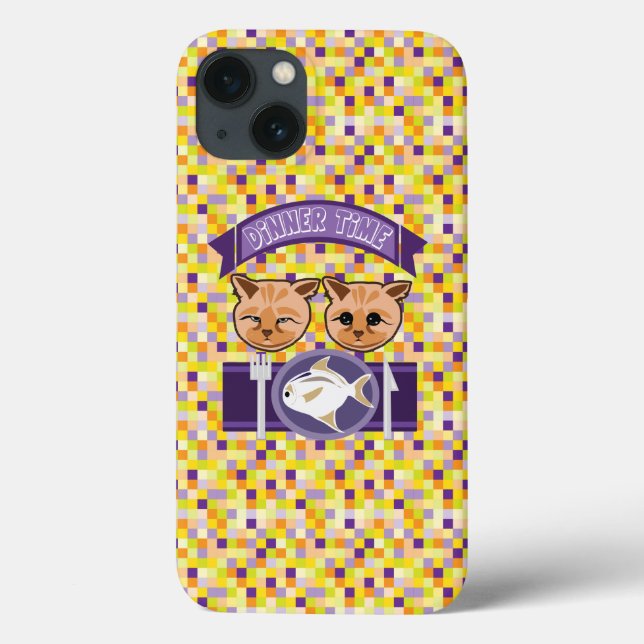 Funda De Case-Mate Para iPhone Cena de Kitty (Reverso)