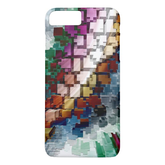 Funda De Case-Mate Para iPhone Centrado en el cubo (Reverso)