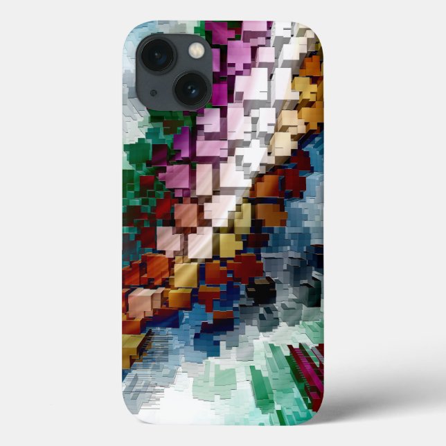 Funda De Case-Mate Para iPhone Centrado en el cubo (Reverso)