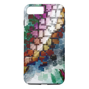 Funda Para iPhone 8 Plus/7 Plus Centrado en el cubo