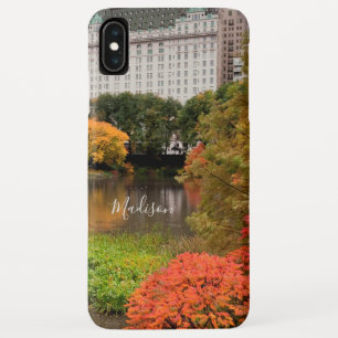 Funda Para iPhone XS Max Central Park en casos de teléfono con nombre pers