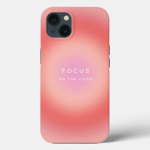 Funda Para iPhone 13 Centrarse En Lo Bueno