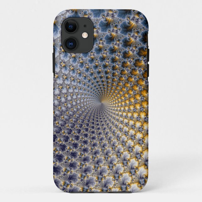 Funda De Case-Mate Para iPhone Centrifractalidad - Arte fractal (Reverso)