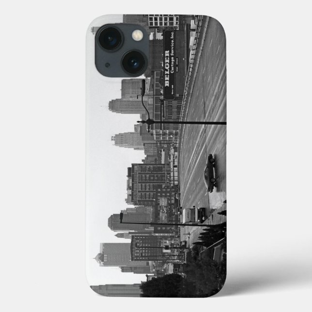 Funda De Case-Mate Para iPhone Centro de Kansas City (Reverso)