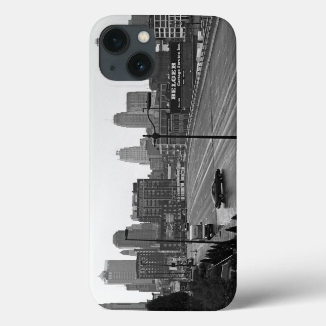 Funda De Case-Mate Para iPhone Centro de Kansas City (Reverso)