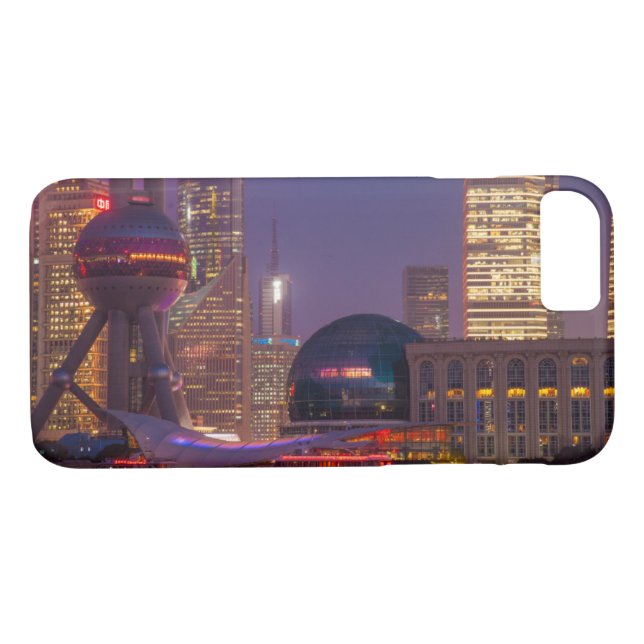 Funda De Case-Mate Para iPhone Centro de Shanghai, China (Reverso (horizontal))