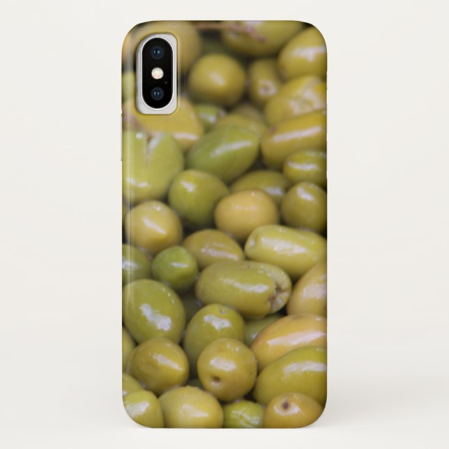Funda De Case-Mate Para iPhone Cerca De Las Olivas Verdes (Reverso)