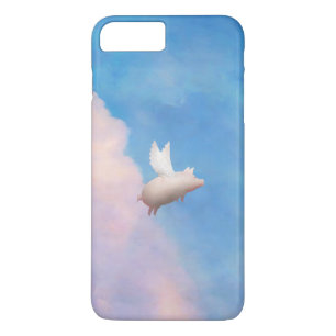 Funda Para iPhone 8 Plus/7 Plus cerdo con el caso del iphone de las alas