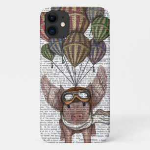 Funda Para iPhone 11 Cerdo en llamas