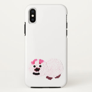 Funda Para iPhone X Cerdo rosa