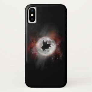 Funda Para iPhone X Cerdo Volador Nocturno