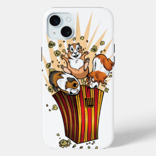 Funda Para iPhone 15 Mini Cerdos de Guinea