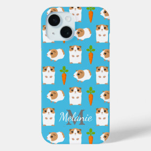 Funda Para iPhone 15 Cerdos y garrapatas de Guinea personalizados