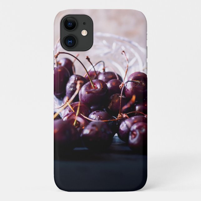 Funda De Case-Mate Para iPhone Cerezas (Reverso)