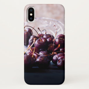 Funda Para iPhone X Cerezas