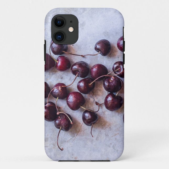 Funda De Case-Mate Para iPhone Cerezas (Reverso)